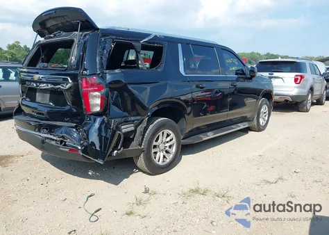 2022 Chevrolet Suburban 4Wd Lt из США, поврежденный, VIN 1GNSKCKD1NR192219